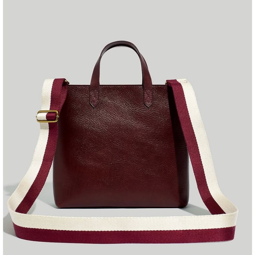 Madewell $158 Zip Top Transport Crossbody:Colorblock Webbing Edition NB213